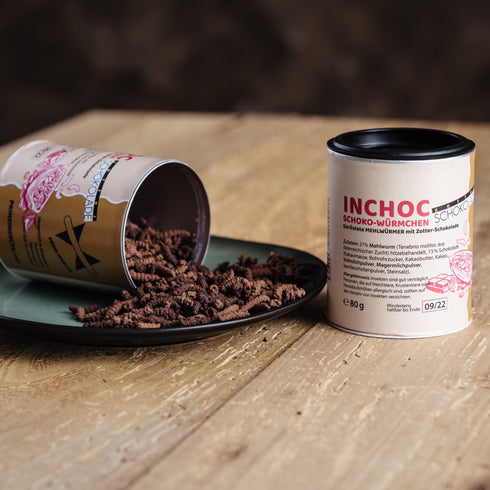 INCHOC chocolate coated worms