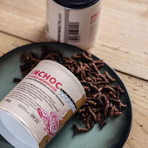 INCHOC chocolate coated worms